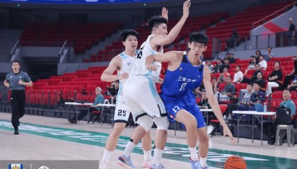 U21与CUBAL对抗赛：郭丰玮16分17板，上海86-66湖南工业大学